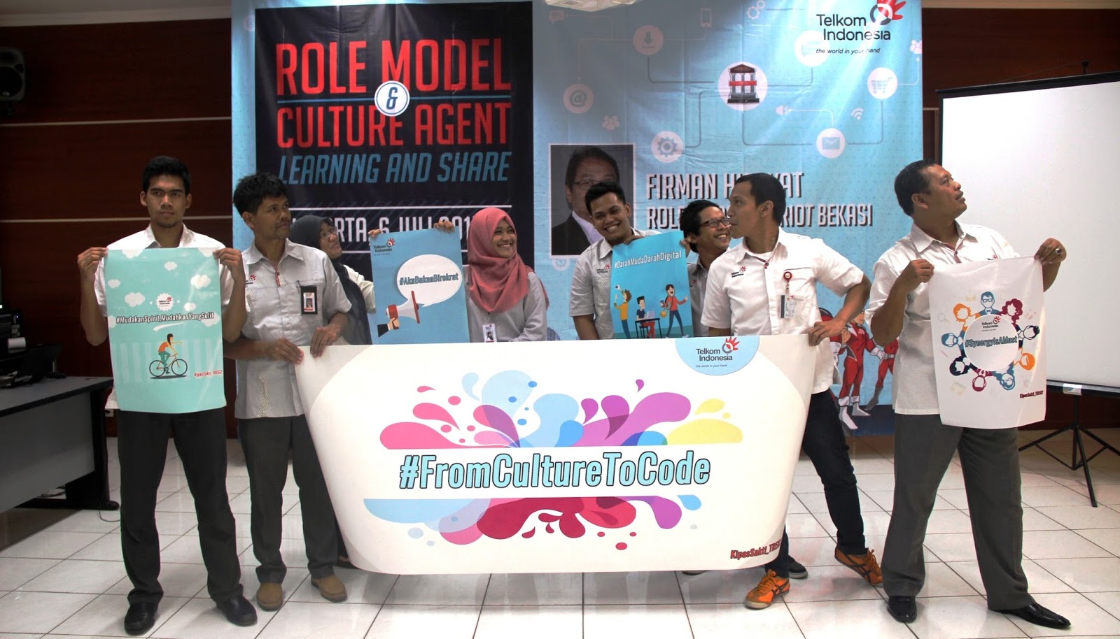 Kerja di Telkom (part 1) OJT di Jakarta Barat metamorf