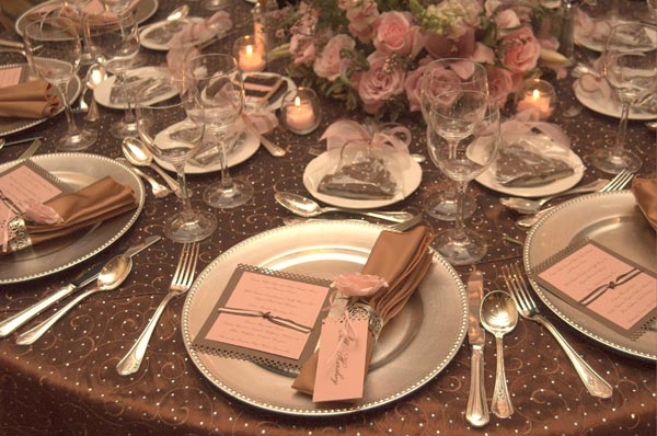 DECORAÇÃO DE CASAMENTO MARROM & ROSA DECORAÇÃO DE CASAMENTO MARROM & ROSA