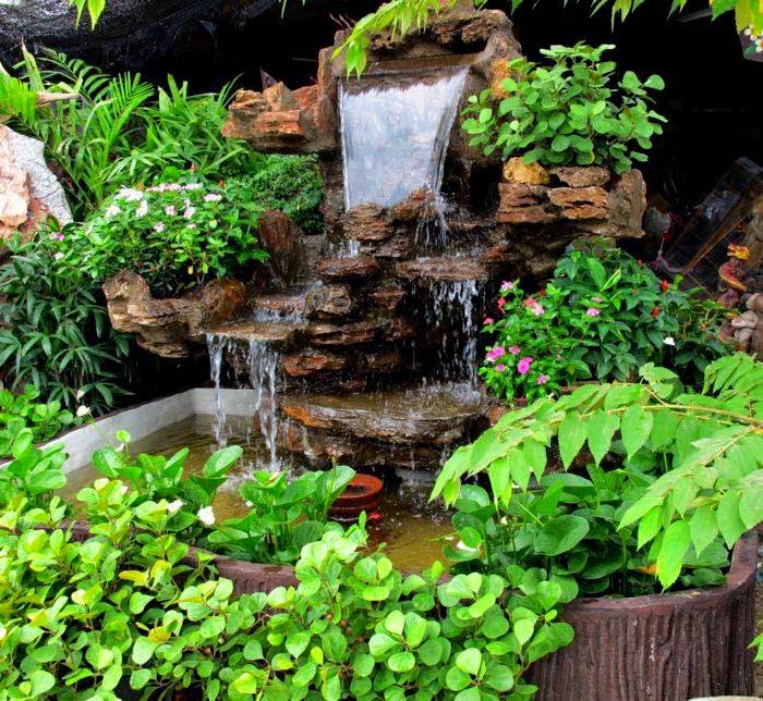 รวมกัน 95+ ภาพพื้นหลัง สวน น้ำตก ขนาด เล็ก สวน น้ำ สวยมาก