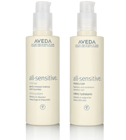 aveda sensitive moisturizer cleanser fall skincare routine daily skin self care