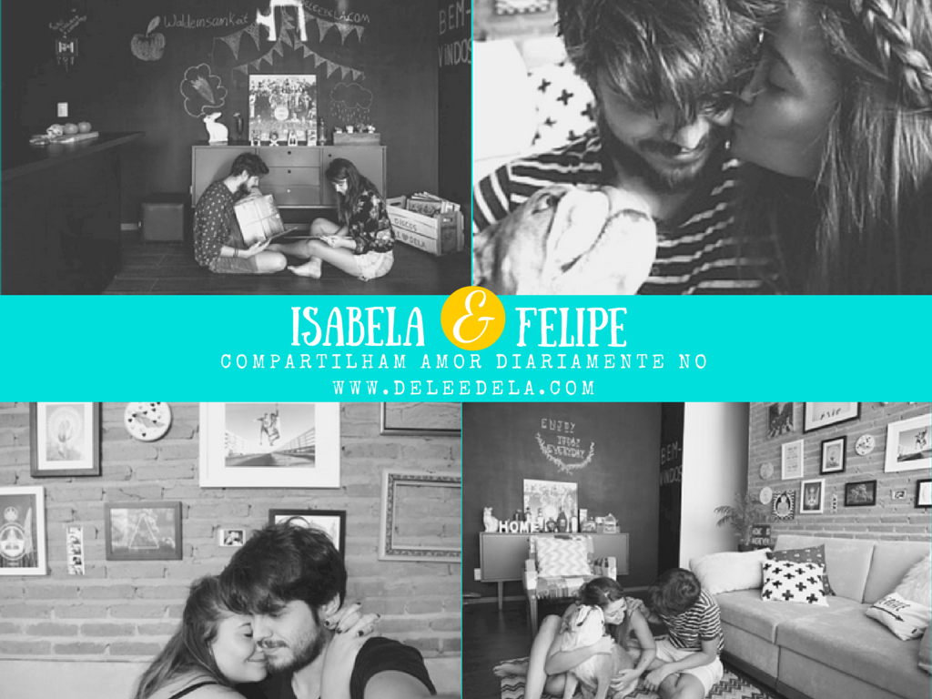 Isabela e Felipe, paulistas do coração que inspiram amor no diário eletrônico www.deleedela.com www.deleedela.com