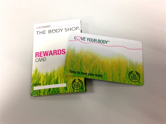 Love Your Body - The Body Shop Card