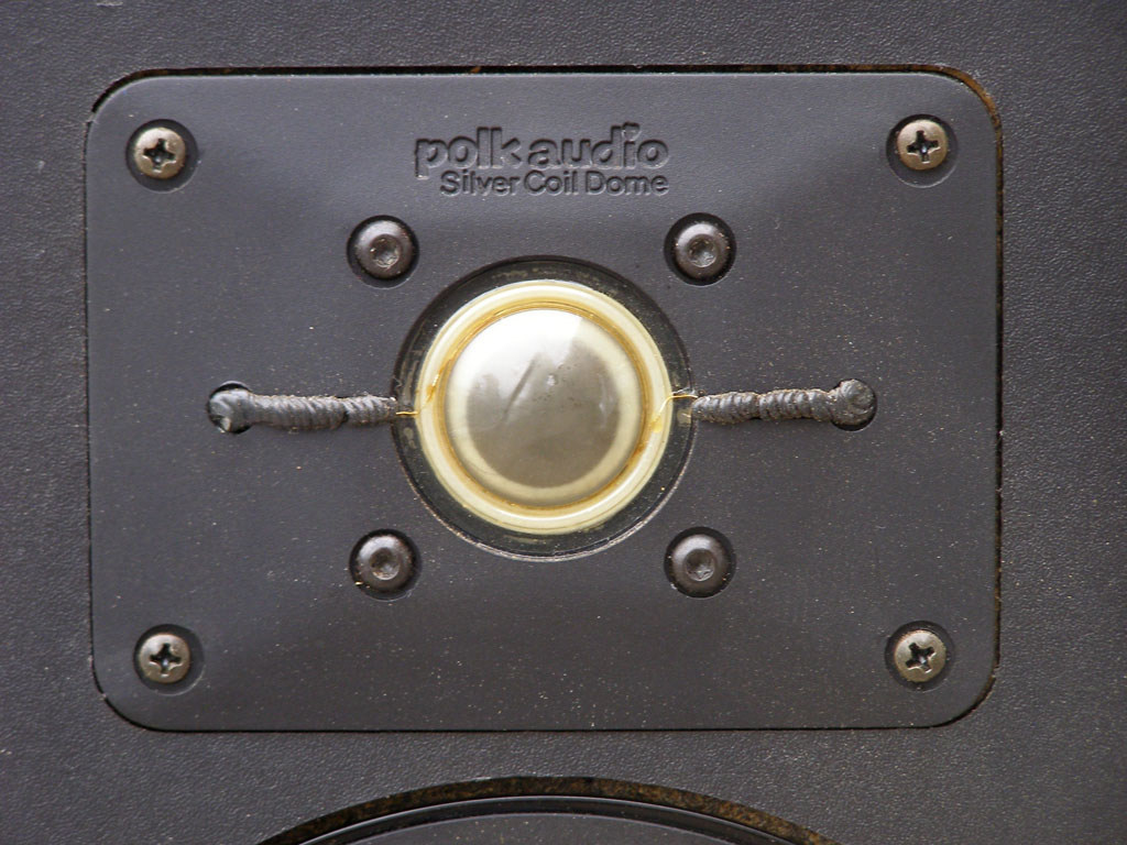 polk audio silver coil dome