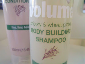 Naked Volume Body Building Shampoo & Weightless Conditioner Bottle