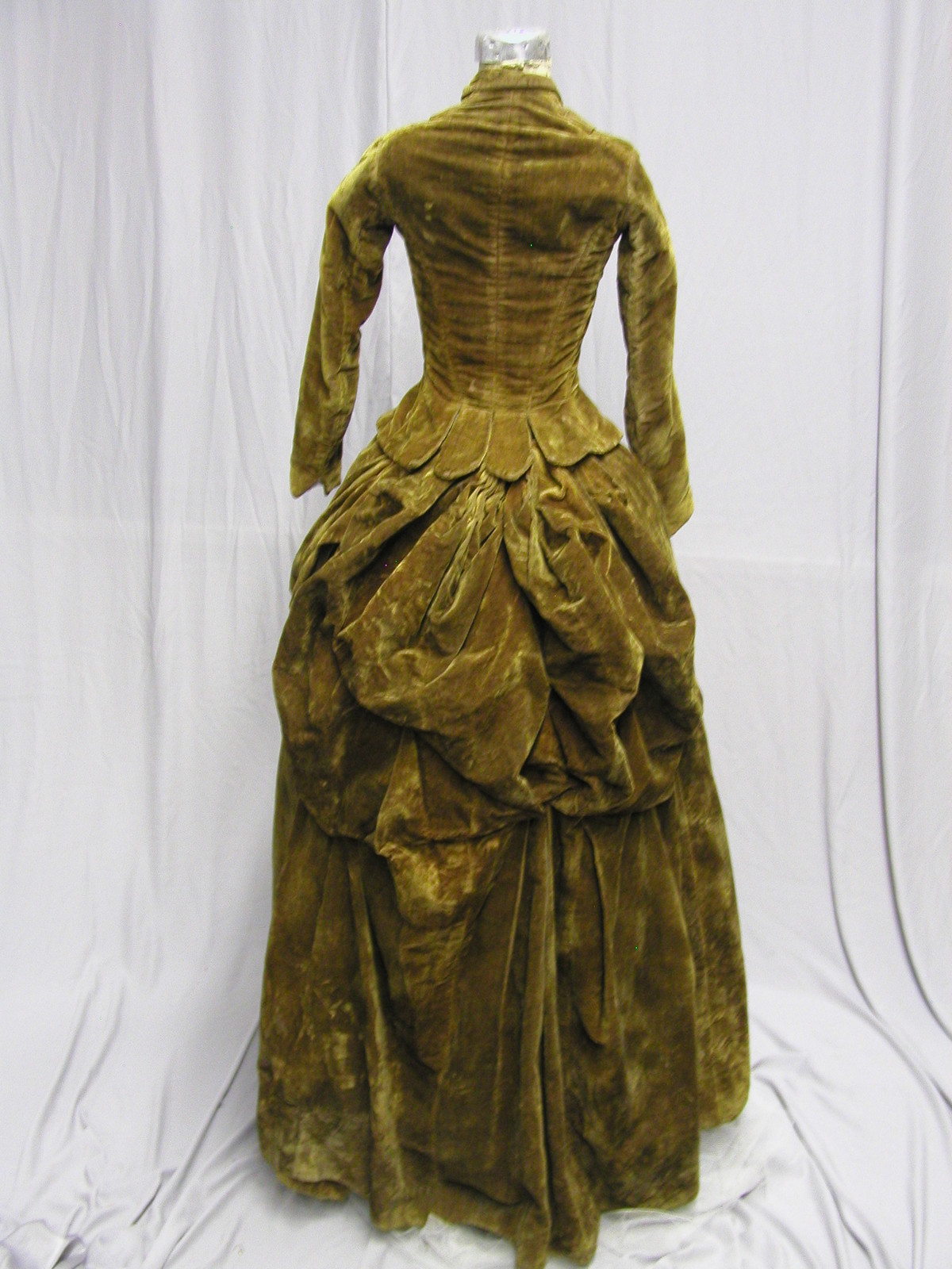 All The Pretty Dresses Velvet Bustle Era Dress