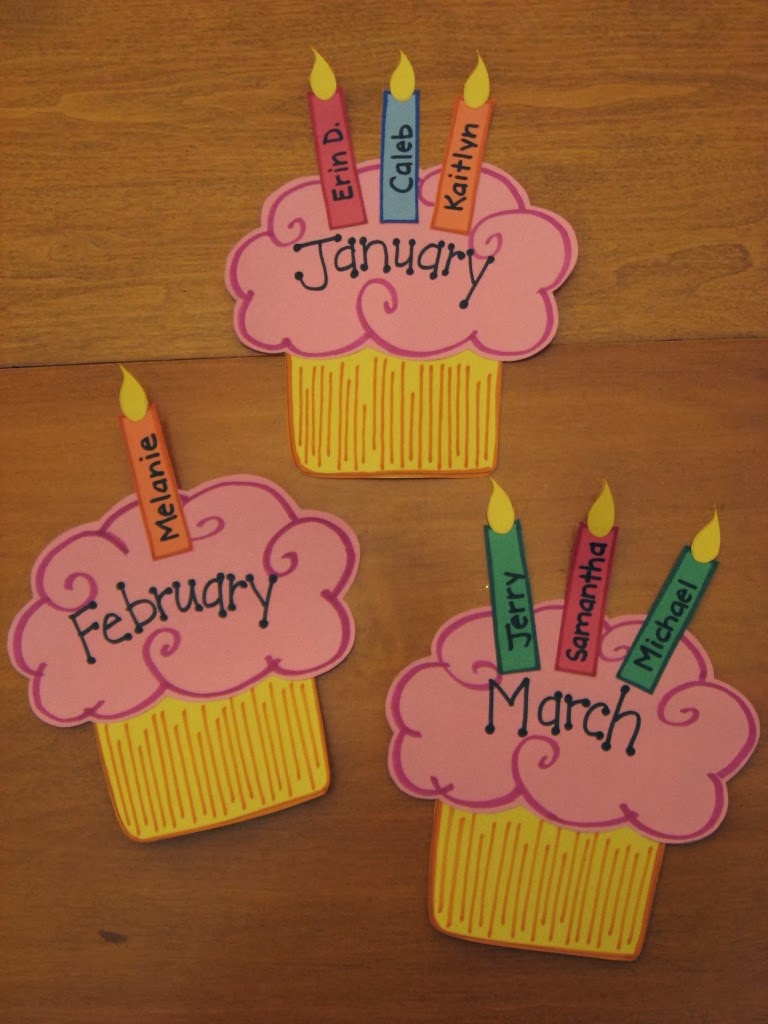 didi relief society birthday cupcake calendar board school birthday calendar
