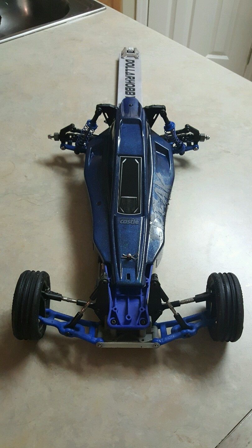 slash 2wd dragster build