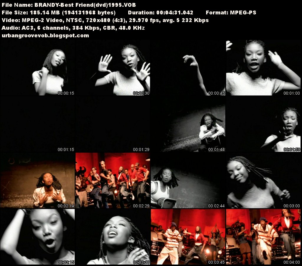 Urban Groove Vob Collection Brandy Best Friend (1995)