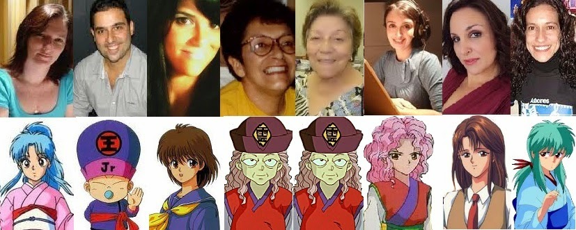 dubladores yu yu hakusho brasil