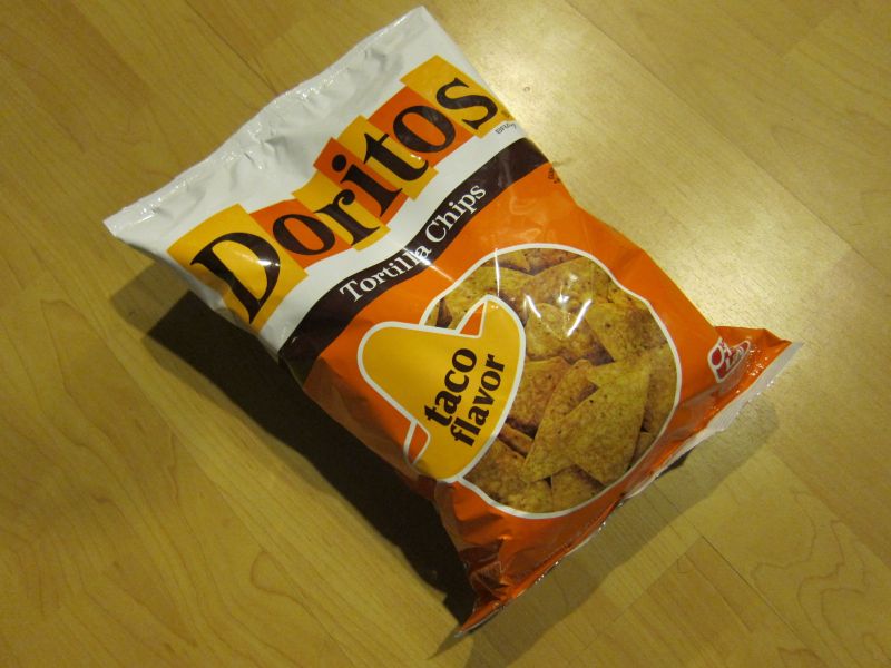 Review Doritos Taco Flavor Brand Eating
