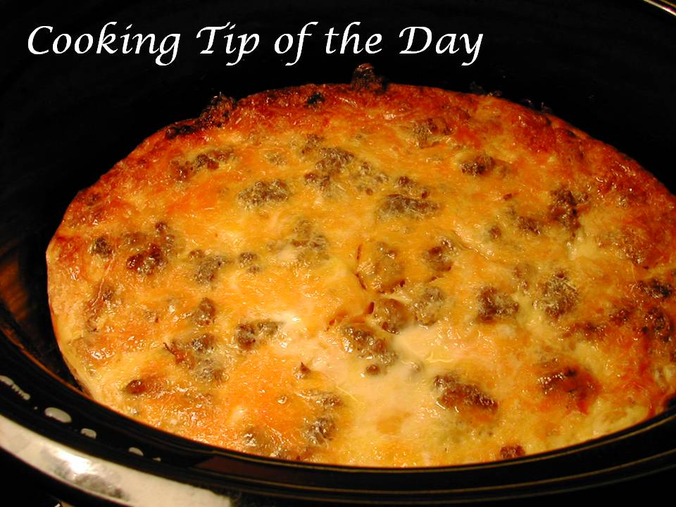 Cooking Tip of the Day Recipe Crockpot Breakfast Casserole