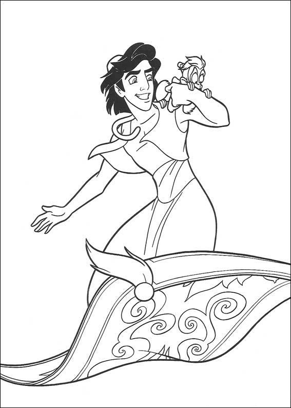 Aladdin and Jasmine Coloring Pages Tops Wallpapers Gallery