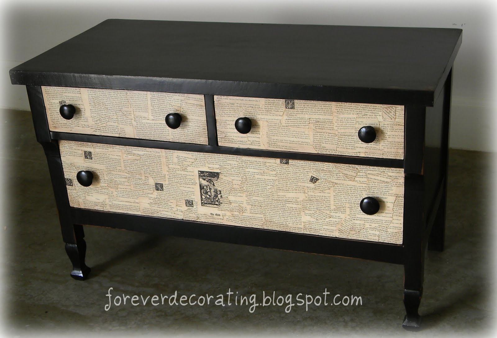 Forever Decorating! Dresser to TV Stand Revamp!