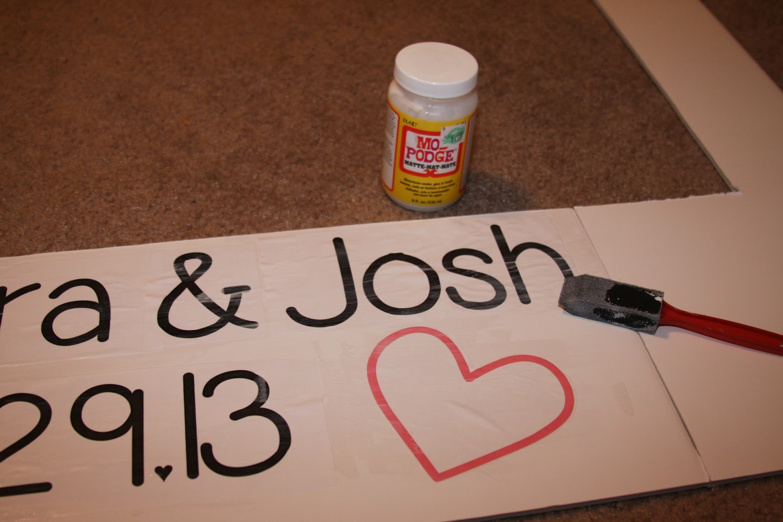 Lyndi's Projects DIY Giant Polaroid