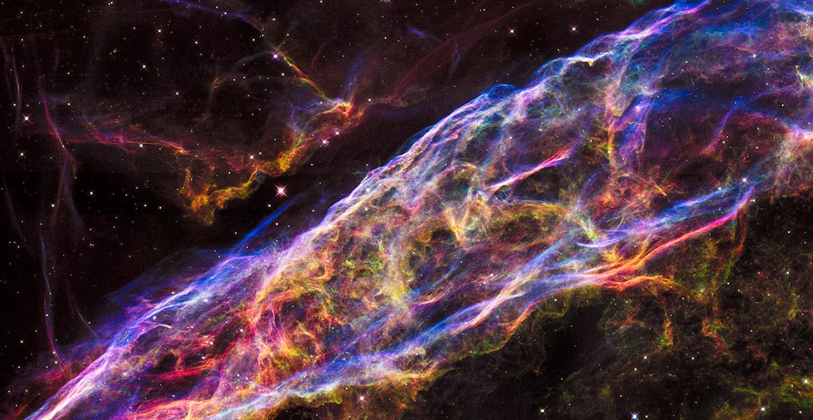 Veil Nebula from a supernova, just beautiful!