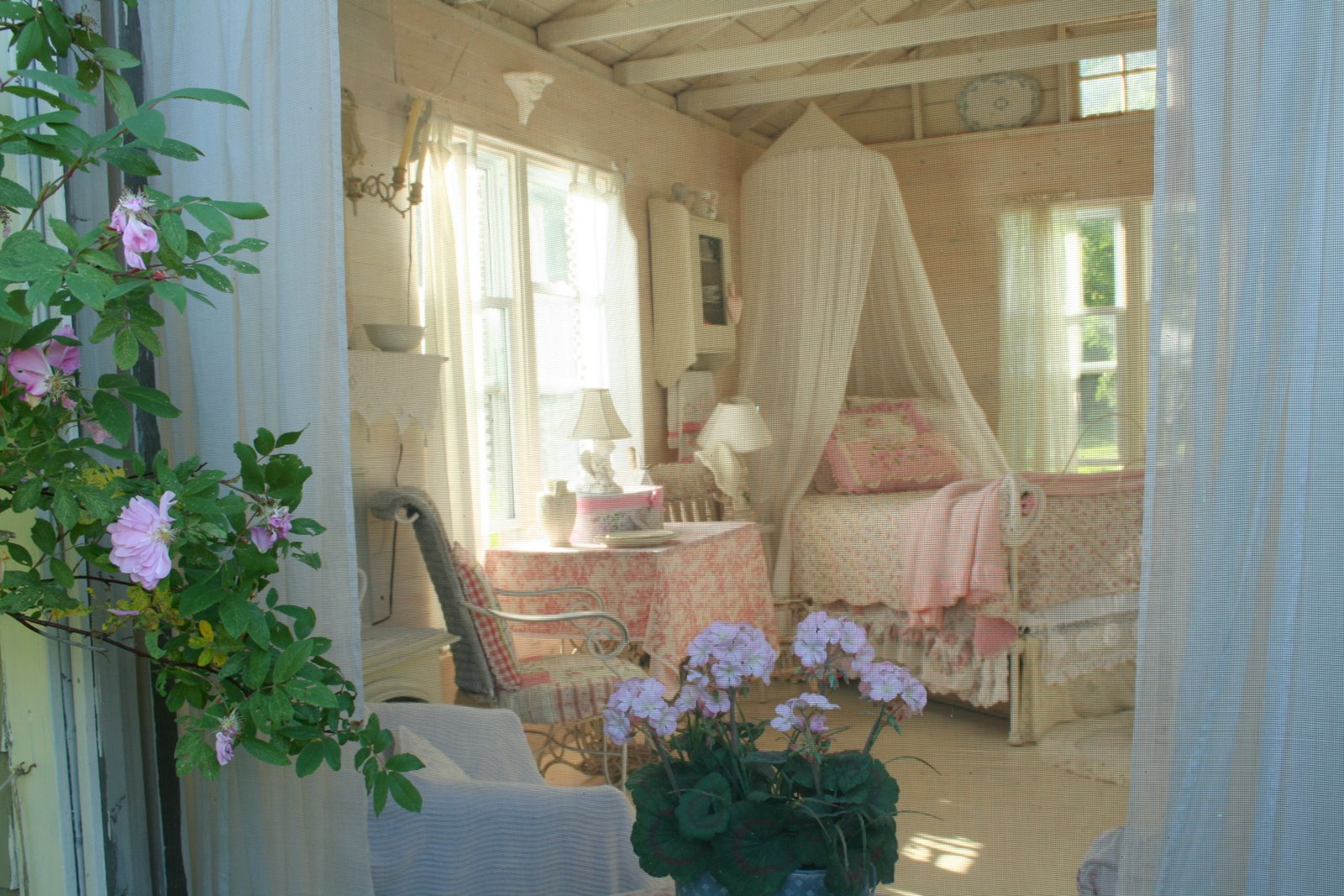 Romantic Rose Garden Real estate, House and Home