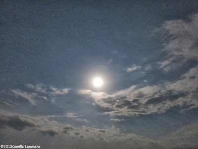 Full Moon at Gili Air, Indonesia