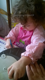 activité enfants peinture essoreuse salade Giotto bambins