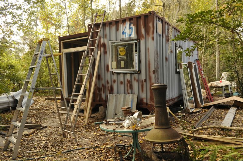 Shipping Container Homes MW Bender Container Guest House