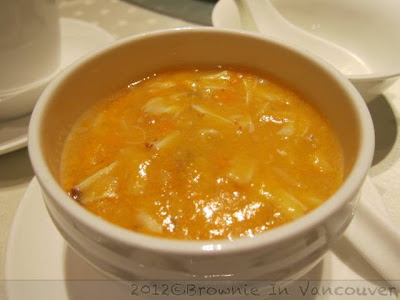 imperial treasure steamed egg with crab roe