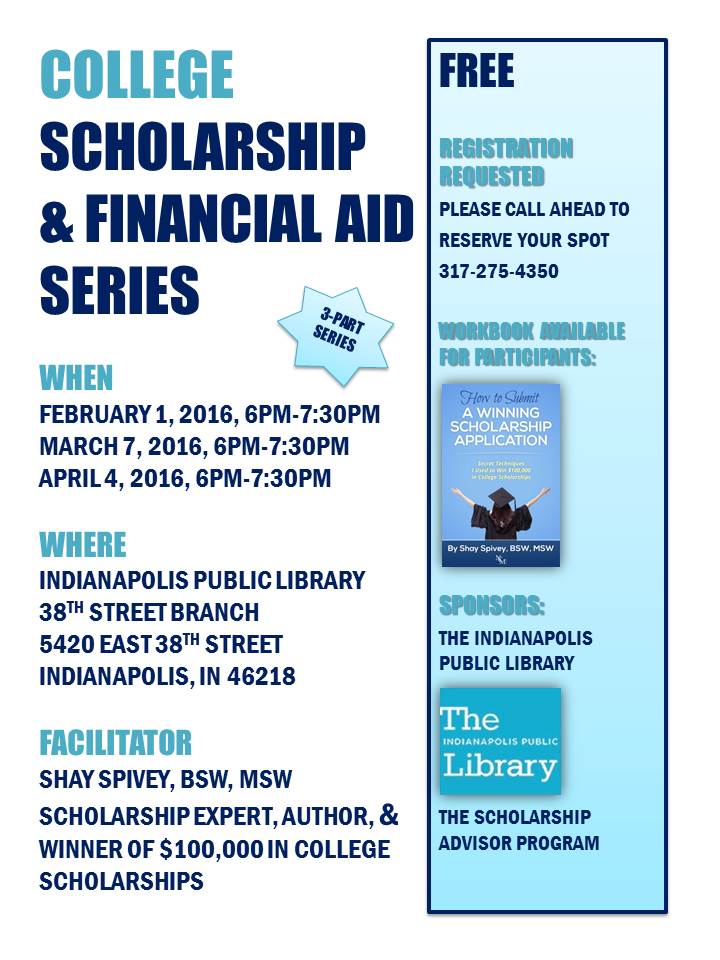 scholarship advisor program indianapolis in 2016 free free flyer for scholarship programs