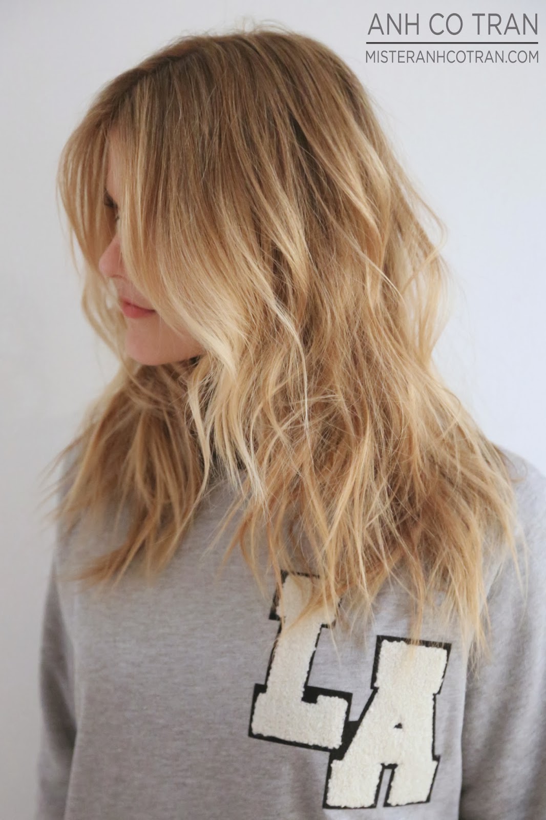 LA CLASSIC BED HEAD LOOK BY ANH CO TRAN Anh Co Tran