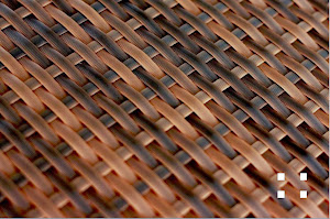 Synthetic Wicker Material