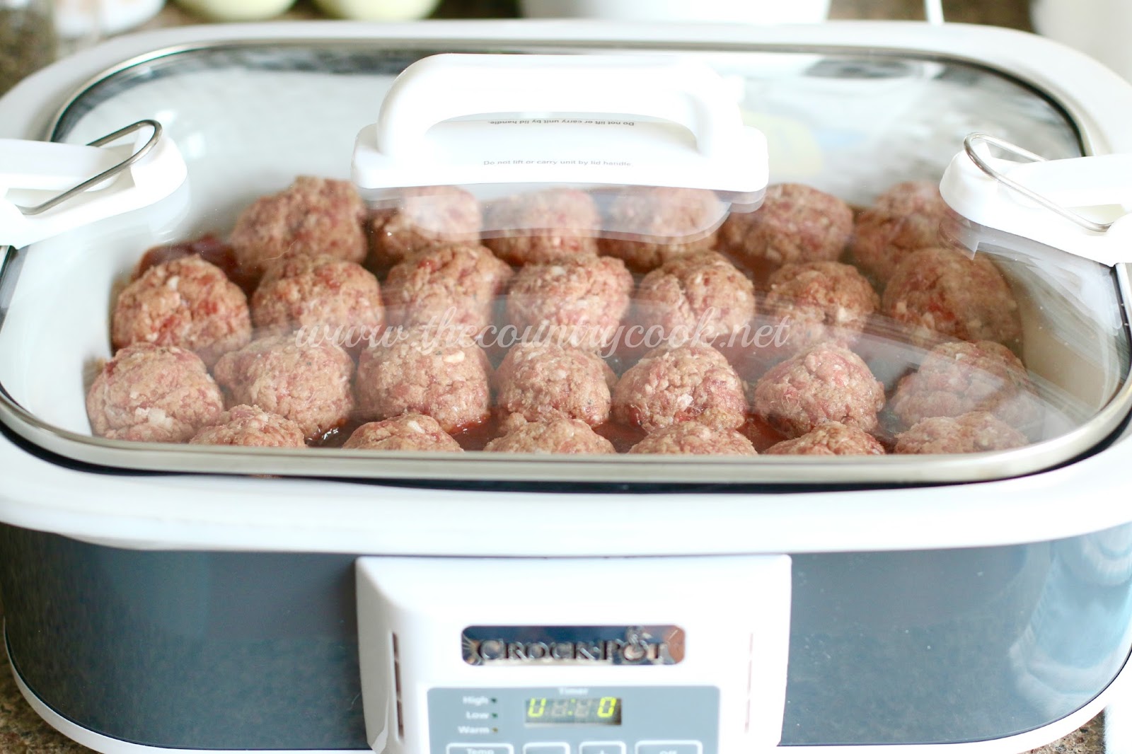 Crock Pot Ultimate Party Meatballs The Country Cook