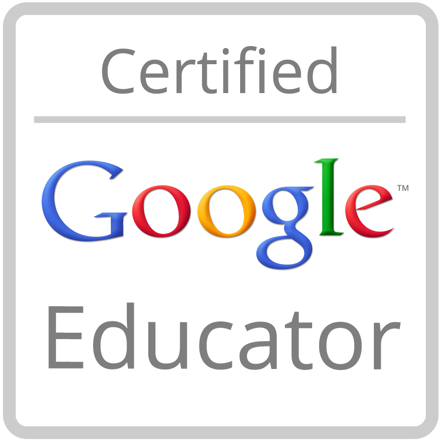 Certified Google Educator