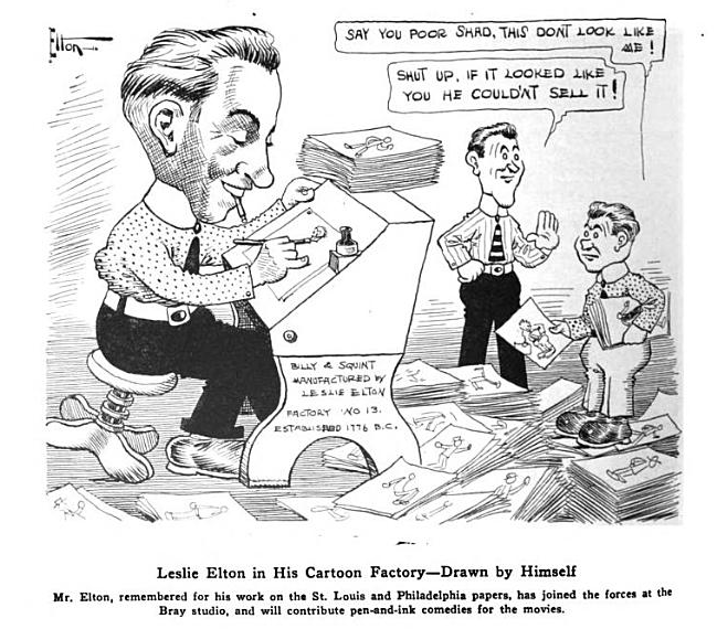 Early NY animators THE LES ELTON STORY