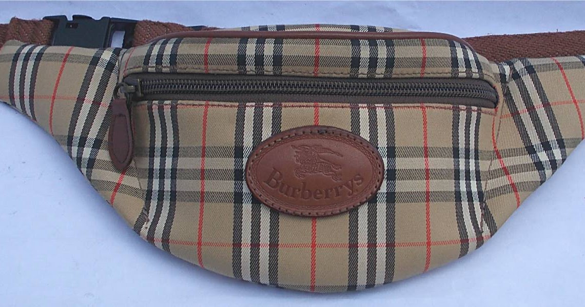 Janji Laku Vintage BURBERRY Waist Pouch Bag
