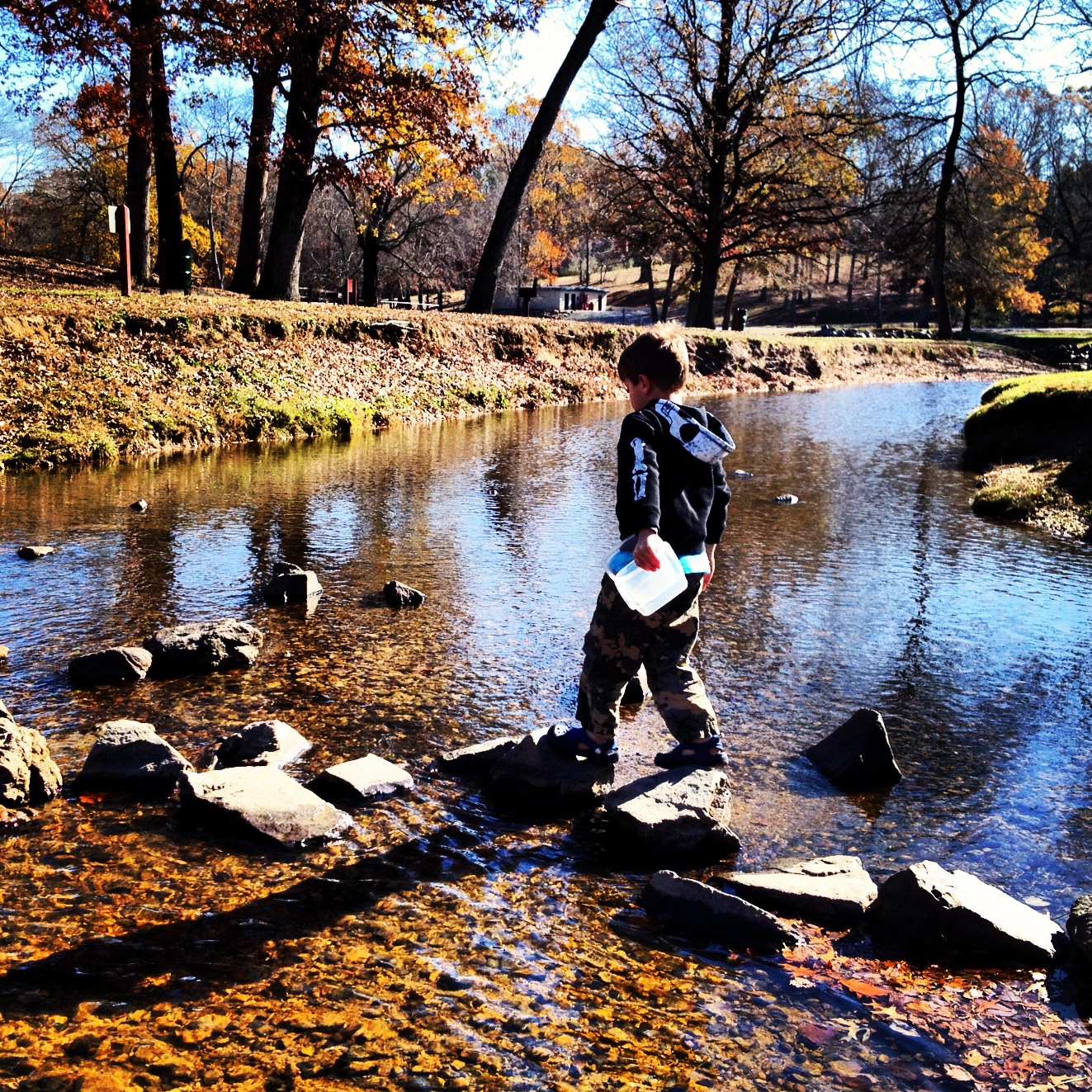 Foosbook exploring lake fairfax...this time in the fall