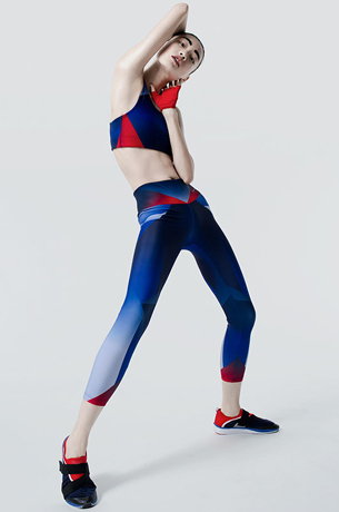 Coleccion Warrior de Oysho Gymwear tops, leggings y zapatillas deportivas top deportivo, legging y zapatillas deportivas Oysho primavera verano
