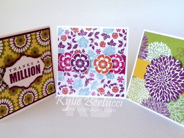 Note Cards with Betsys Blossoms