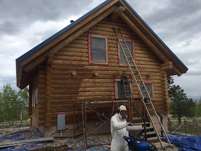 log home maintenance