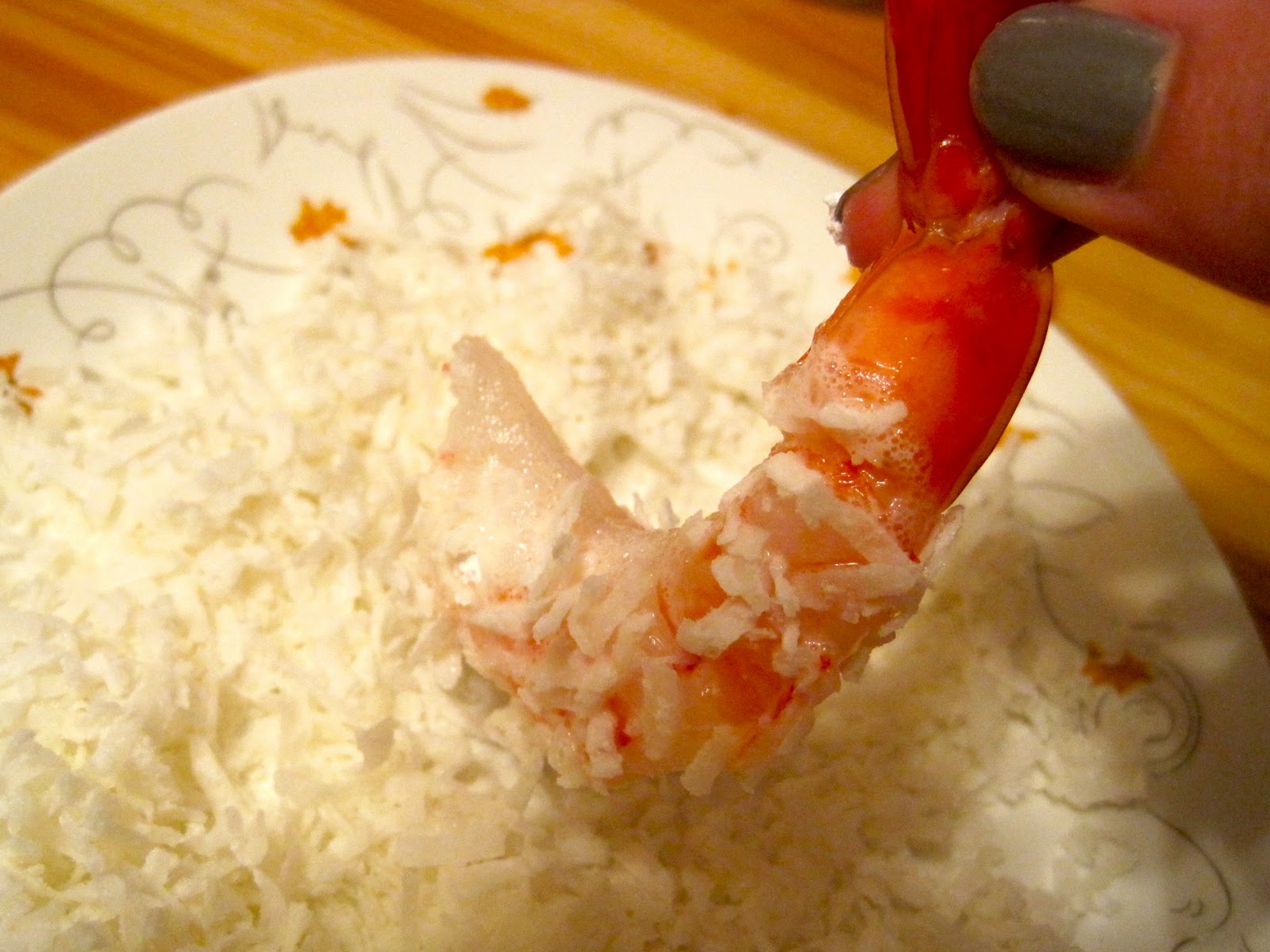 Kvell in the Kitchen Baked Coconut Shrimp with Pineapple Dipping Sauce