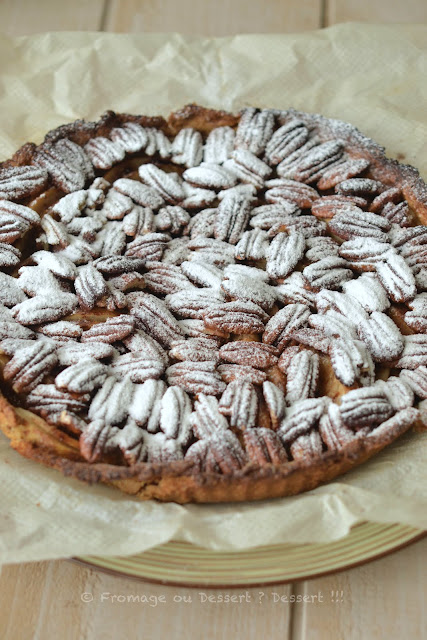 tarte poire épices et pacanes ig bas