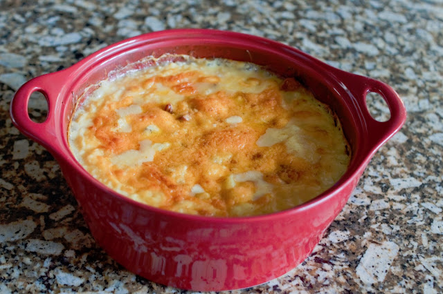 cheesy potato & sausage casserole