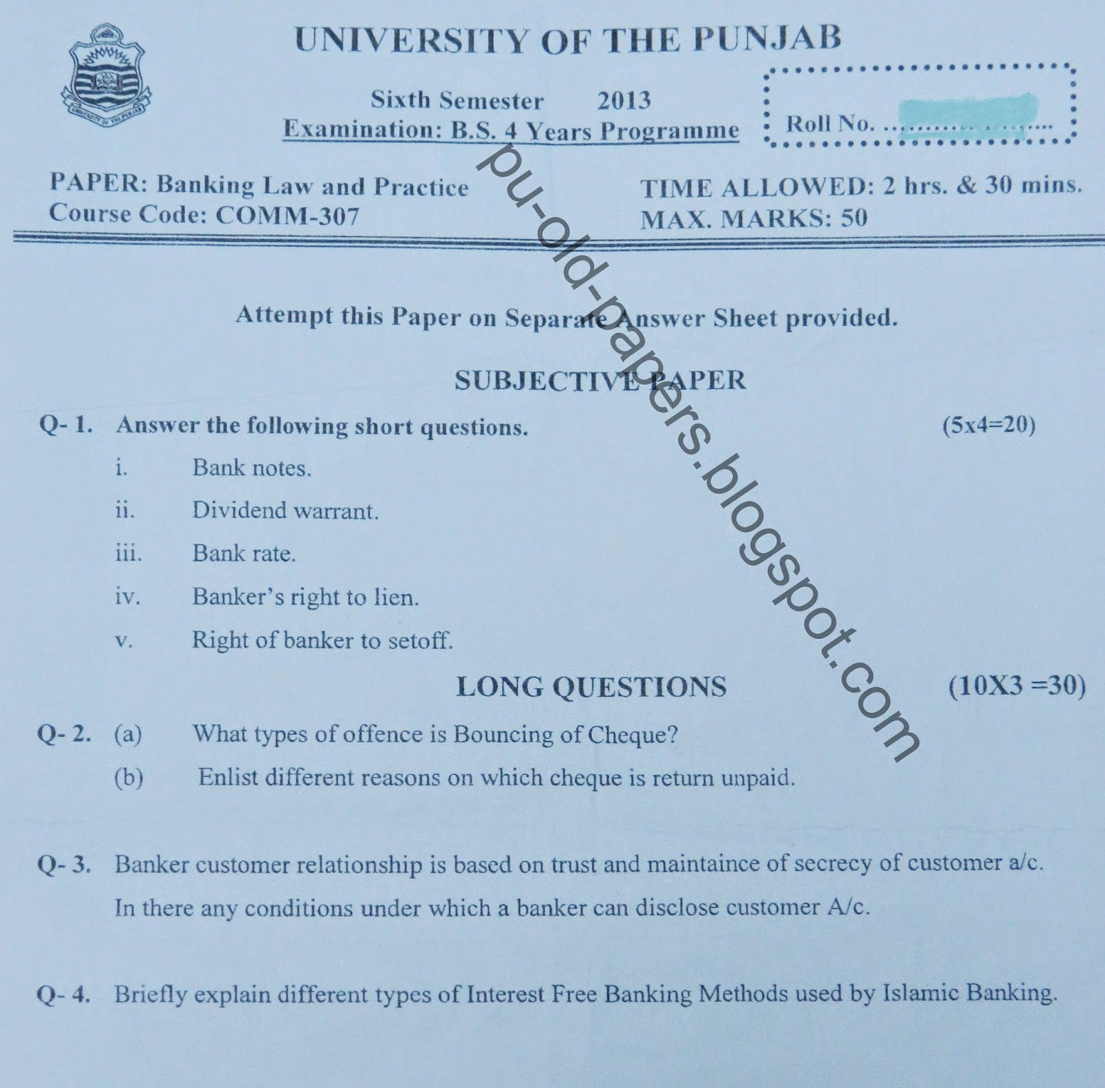 business law paper 2014 punjab university 2014 bcom part 2 business law punjab university lahore past papers of all previous years are uploaded here students can download pu lahore bcom part 2 past papers. business law paper 2014 punjab university 2014 bcom part 2 business law punjab university lahore past papers of all previous years are uploaded here students can download pu lahore bcom part 2 past papers.