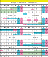 Calendario escolar