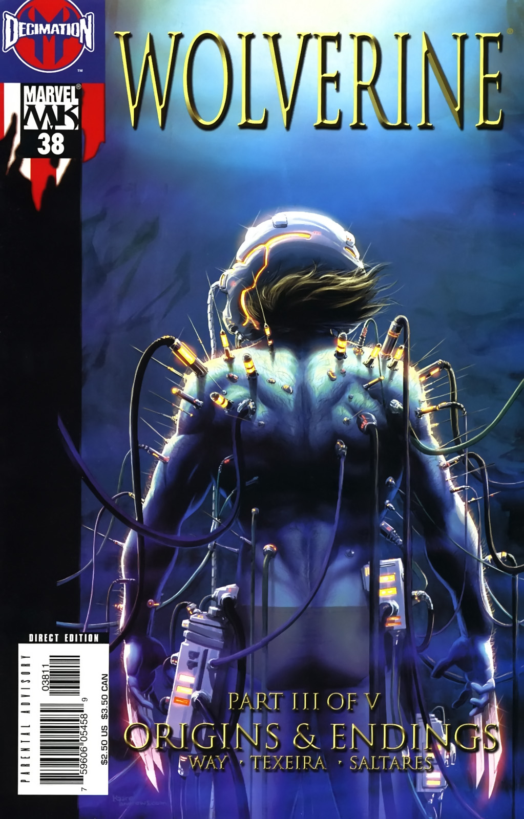 Read online Wolverine (2003) comic - Issue #38 - 1