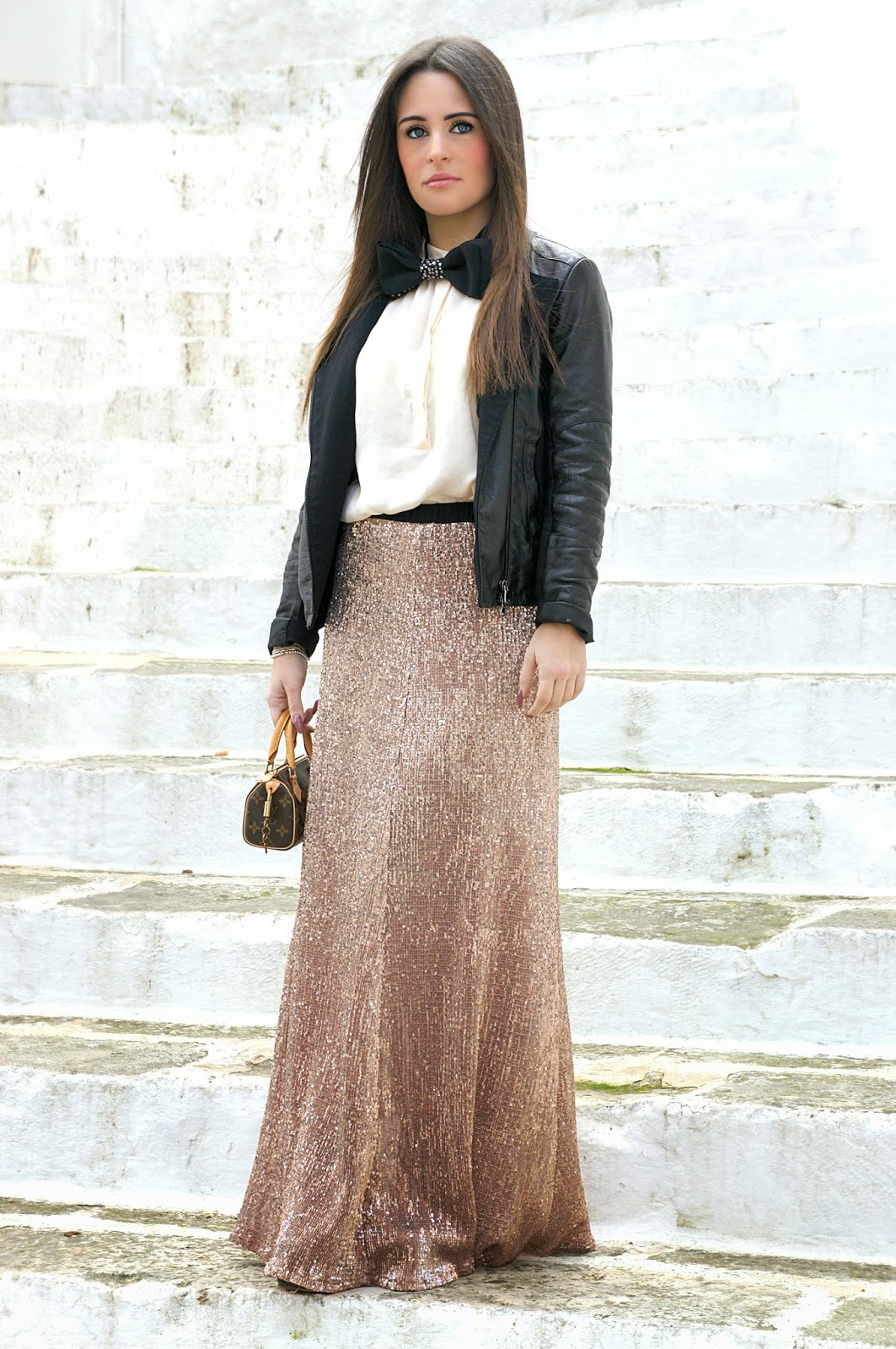 Vigilia autunno snowman lunga manica pluz ruiyige posiziona Total look So Allure per la Vigilia di Natale - Inside Me