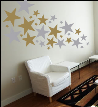 star wall stickers