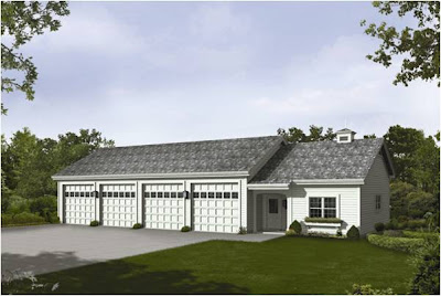 Elegant 4 Car Garage Plans