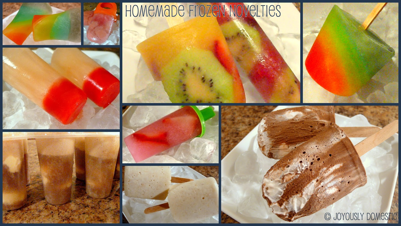 Joyously Domestic Homemade Frozen Novelties