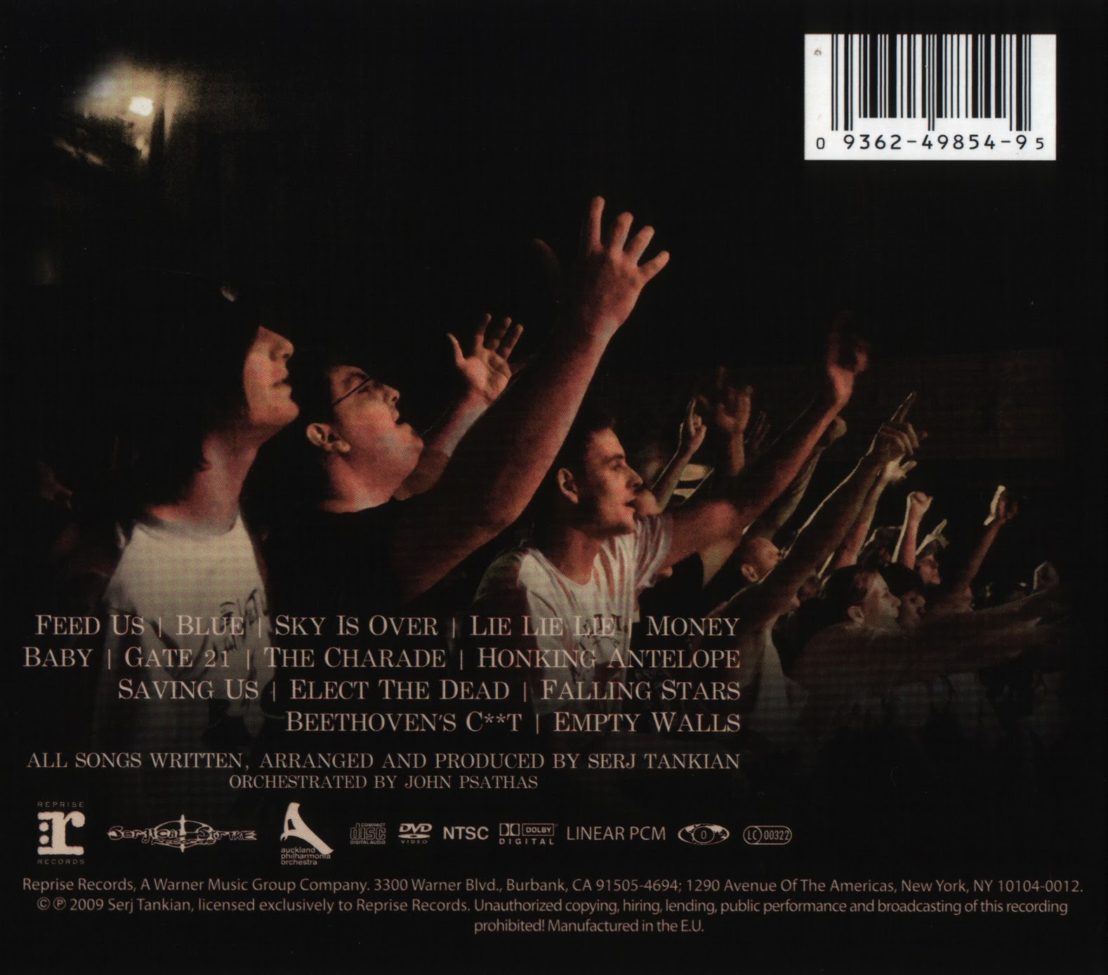 Elect The Dead Symphony Serj Tankian