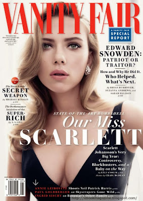 Scarlett Johansson talks to Vanity Fair about engaged and expecting her first child