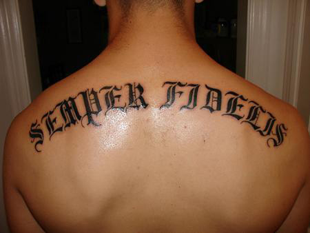 Tattoo Font