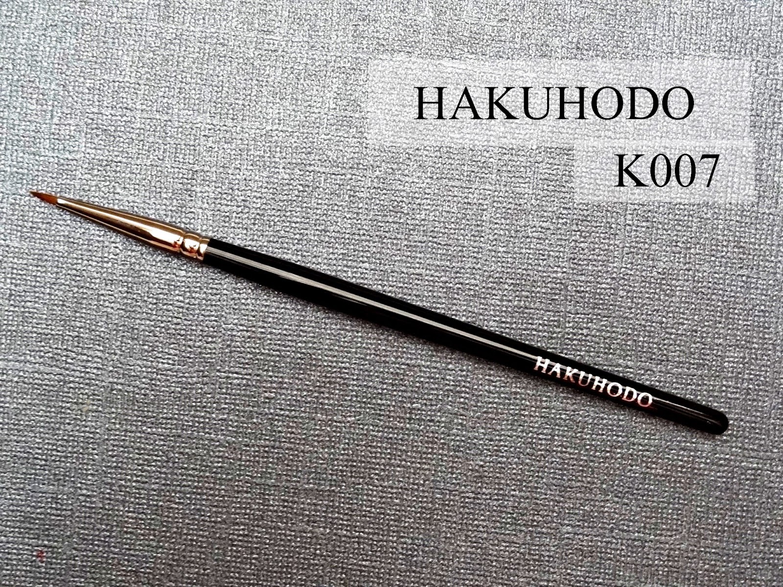 Makeup, Beauty and More Hakuhodo K007 Eyeliner Brush