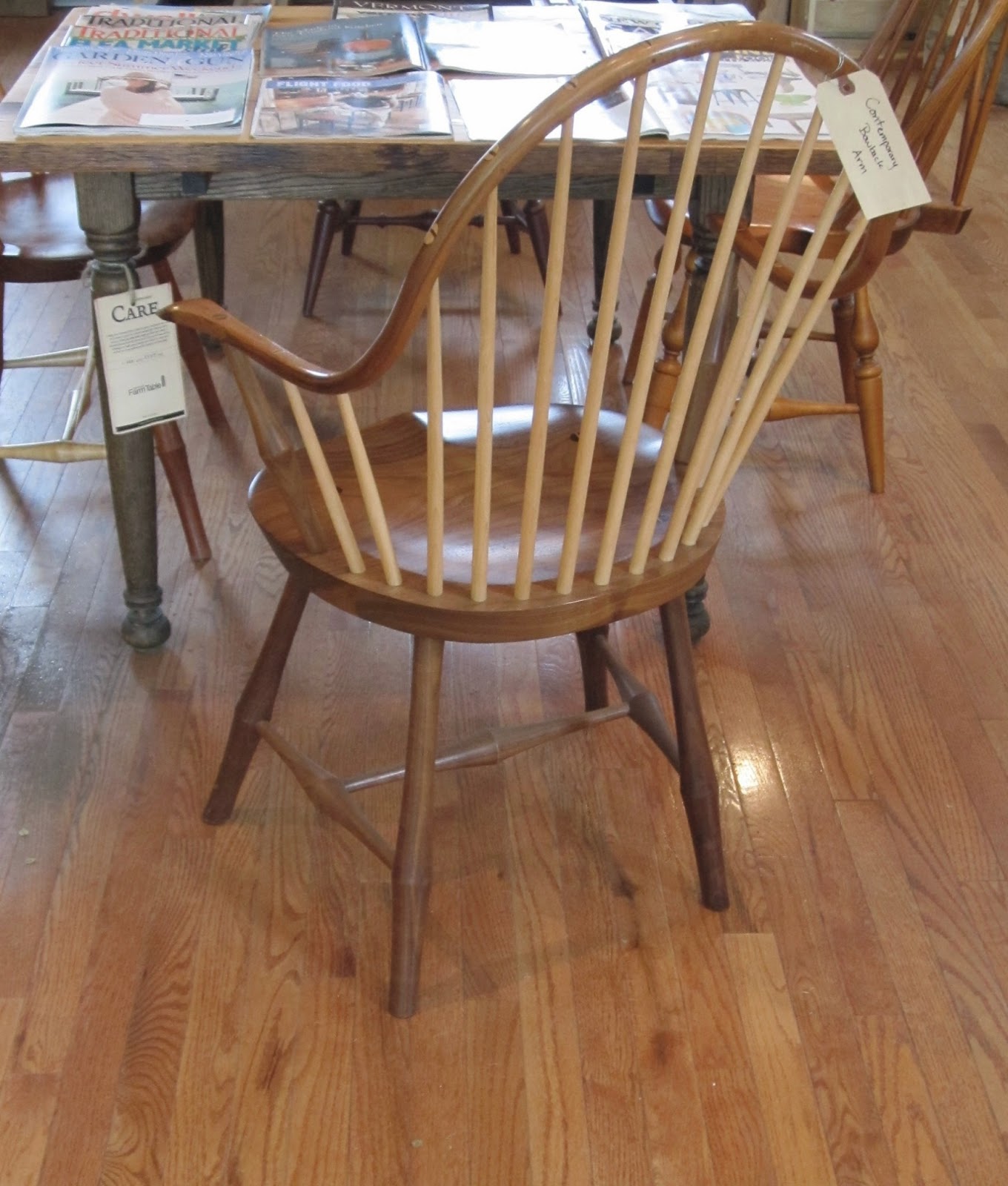 pine wood kitchen tables Vintage Wood Kitchen Table and Chairs | 1360 x 1600